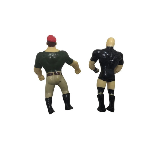 Vintage WWE 1998 Titan Sports Inc. Just Toys Inc, Miniature Toy Figures - A+ Stuff - Toys - A+ Stuff