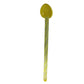 Vintage Yellow and Clear Glass Spoon/stirrer - A+ Stuff - Spoons - A+ Stuff