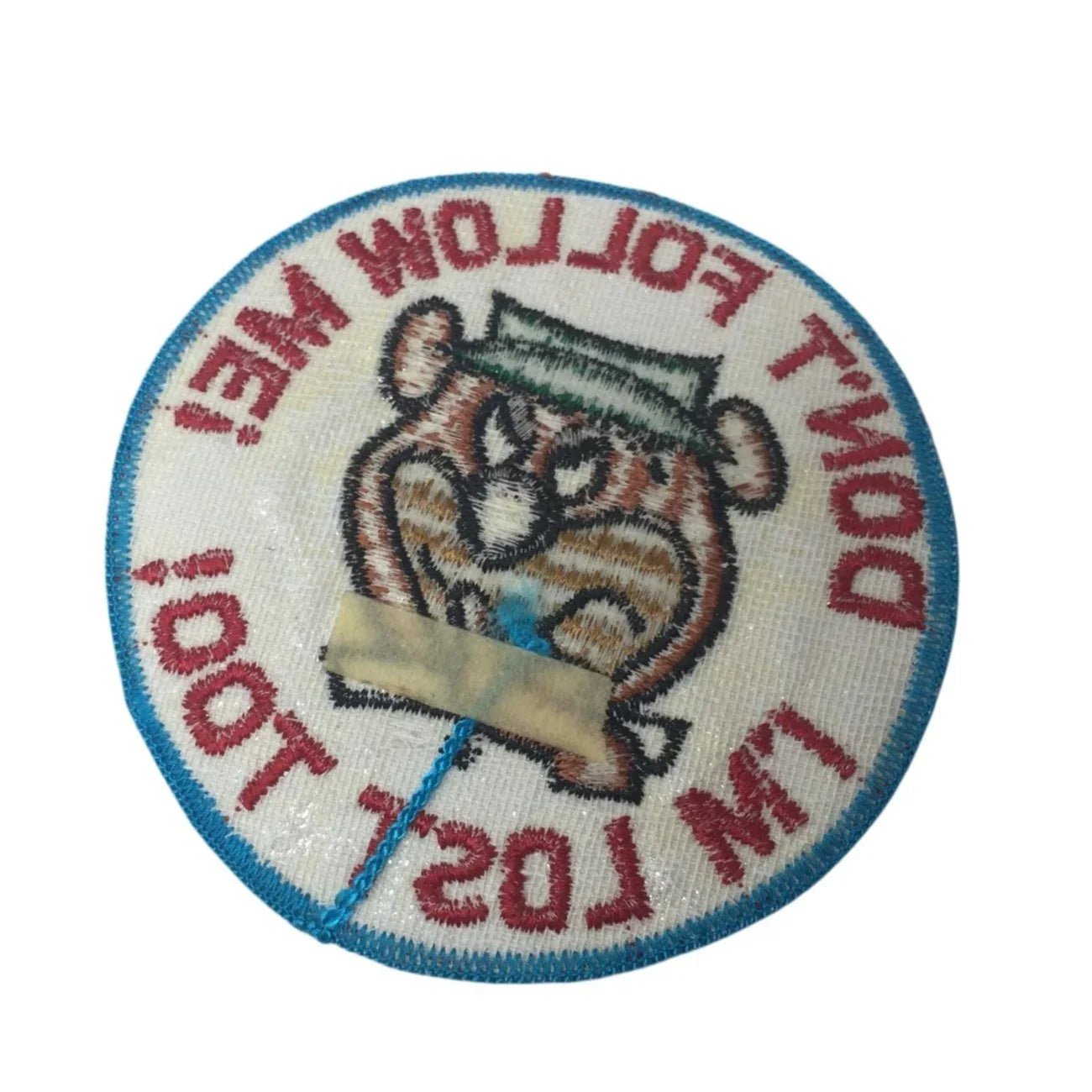 Vintage Yogi Bear Patch - ''Don't Follow Me! I'm Lost Too!'' - A+ Stuff - Collectibles - A+ Stuff