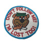 Vintage Yogi Bear Patch - ''Don't Follow Me! I'm Lost Too!'' - A+ Stuff - Collectibles - A+ Stuff