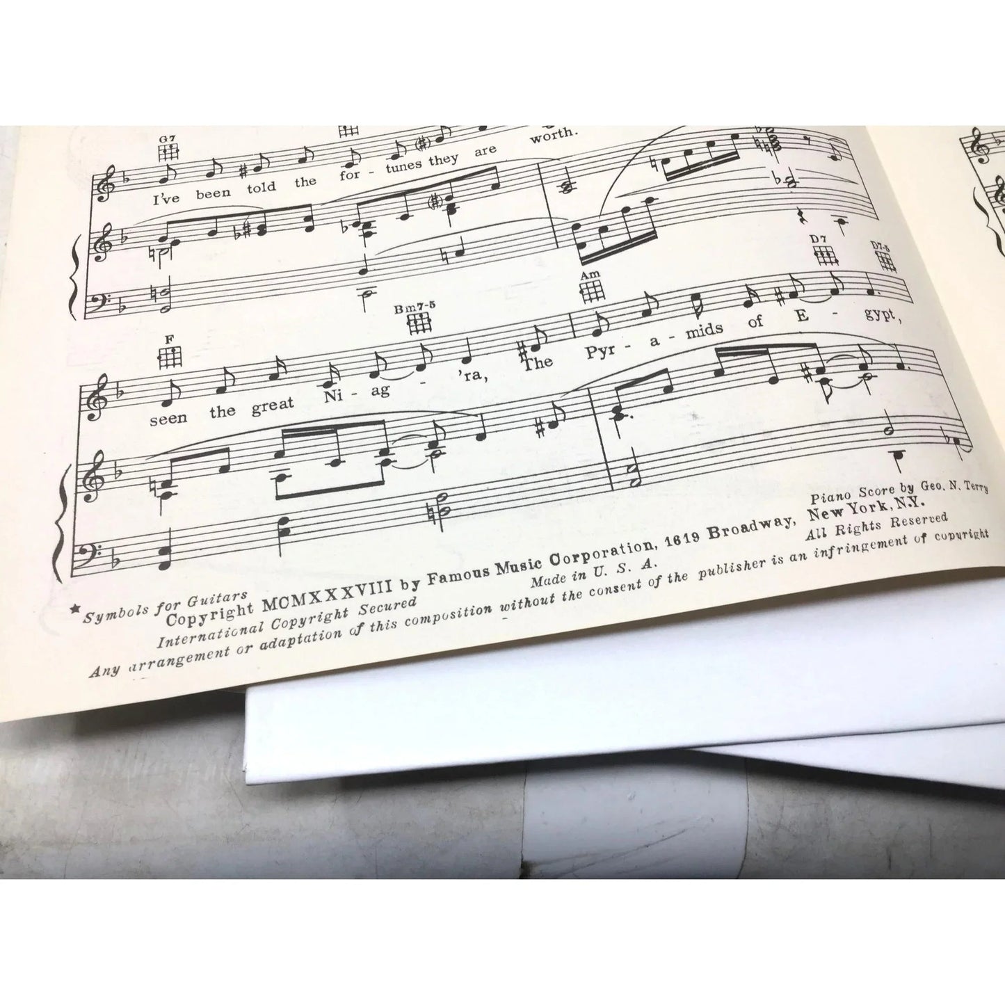 Vintage 'You Leave Me Breathless' Sheet Music - unbranded - SHEET MUSIC - A+ Stuff