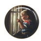 Vintage Zolan Collector Plate ''Daddy's Home'' (7.5'' Wide) - zolan - Plates - A+ Stuff