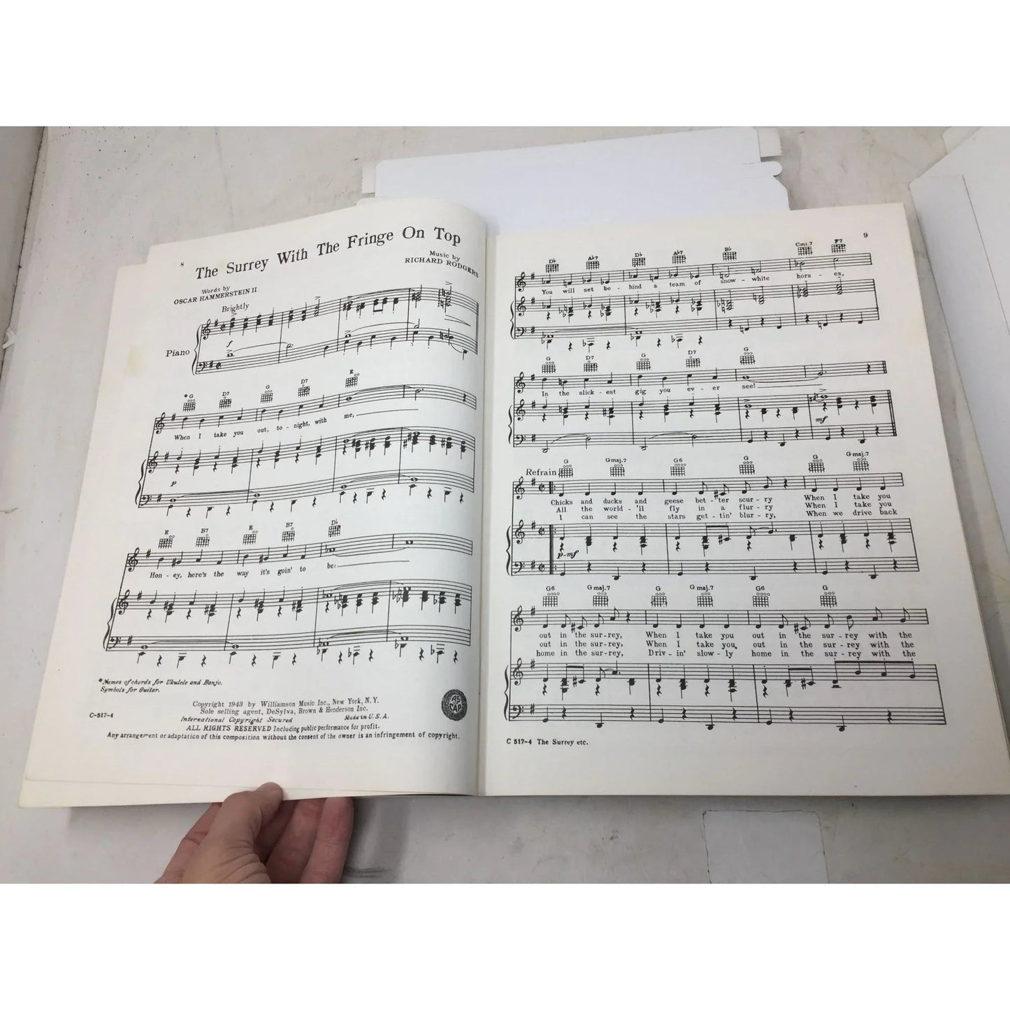 Vocal Selection - ''Oklahoma!'' by Richard Rodgers and Oscar Hammerstein II - A+ Stuff - SHEET MUSIC - A+ Stuff
