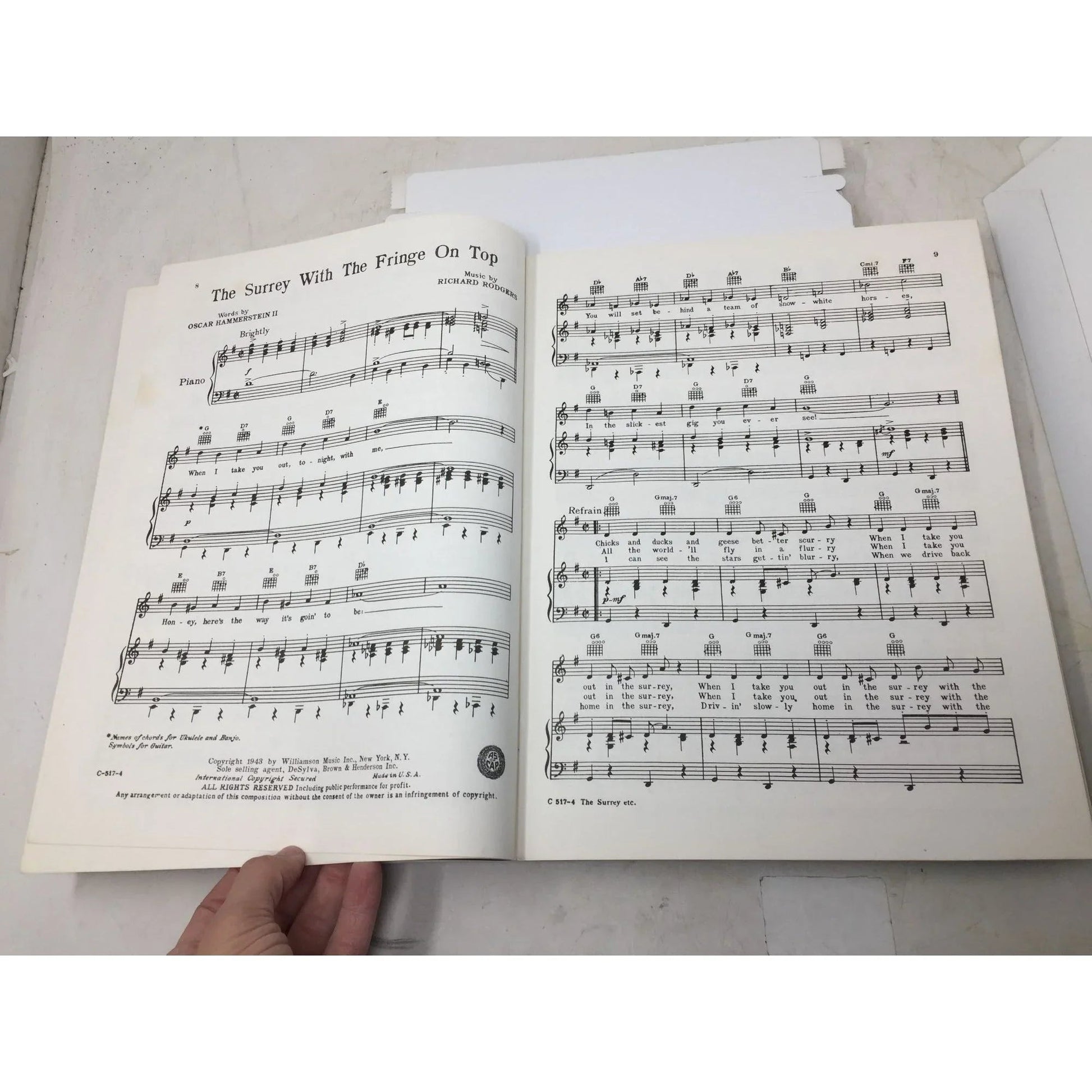Vocal Selection - ''Oklahoma!'' by Richard Rodgers and Oscar Hammerstein II - A+ Stuff - SHEET MUSIC - A+ Stuff