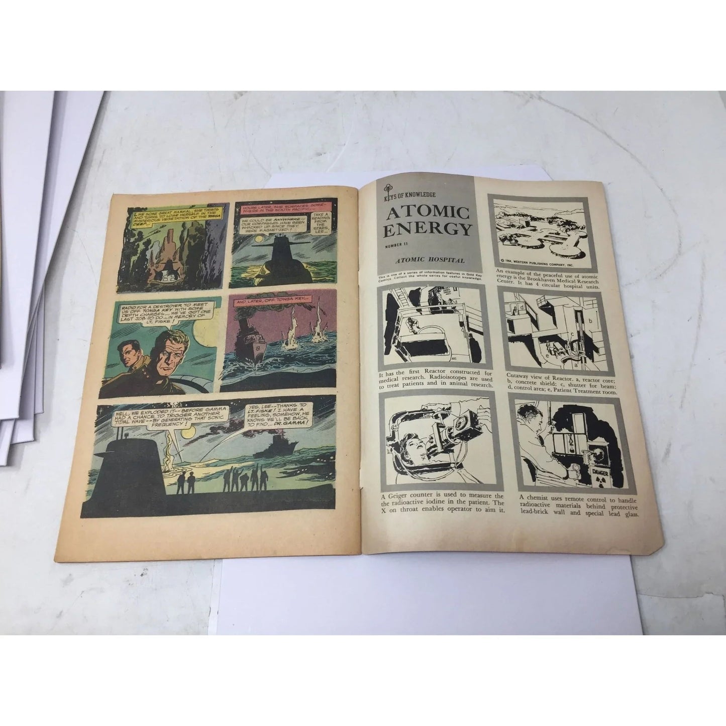''Voyage to the Bottom of the Sea'' Gold Key Comic Book - A+ Stuff - comic books - A+ Stuff