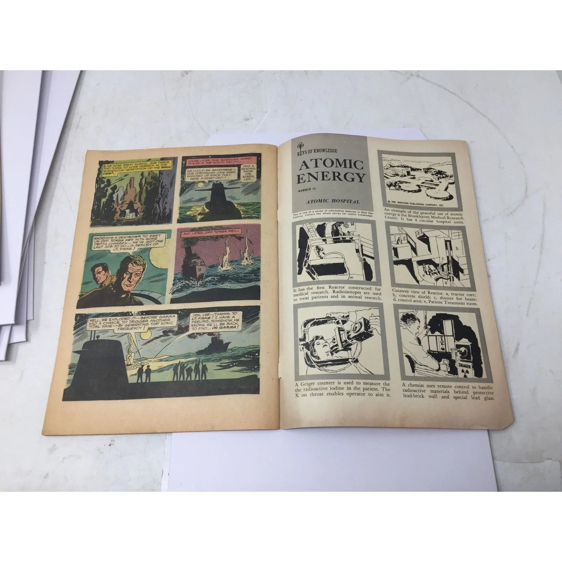 ''Voyage to the Bottom of the Sea'' Gold Key Comic Book - A+ Stuff - comic books - A+ Stuff