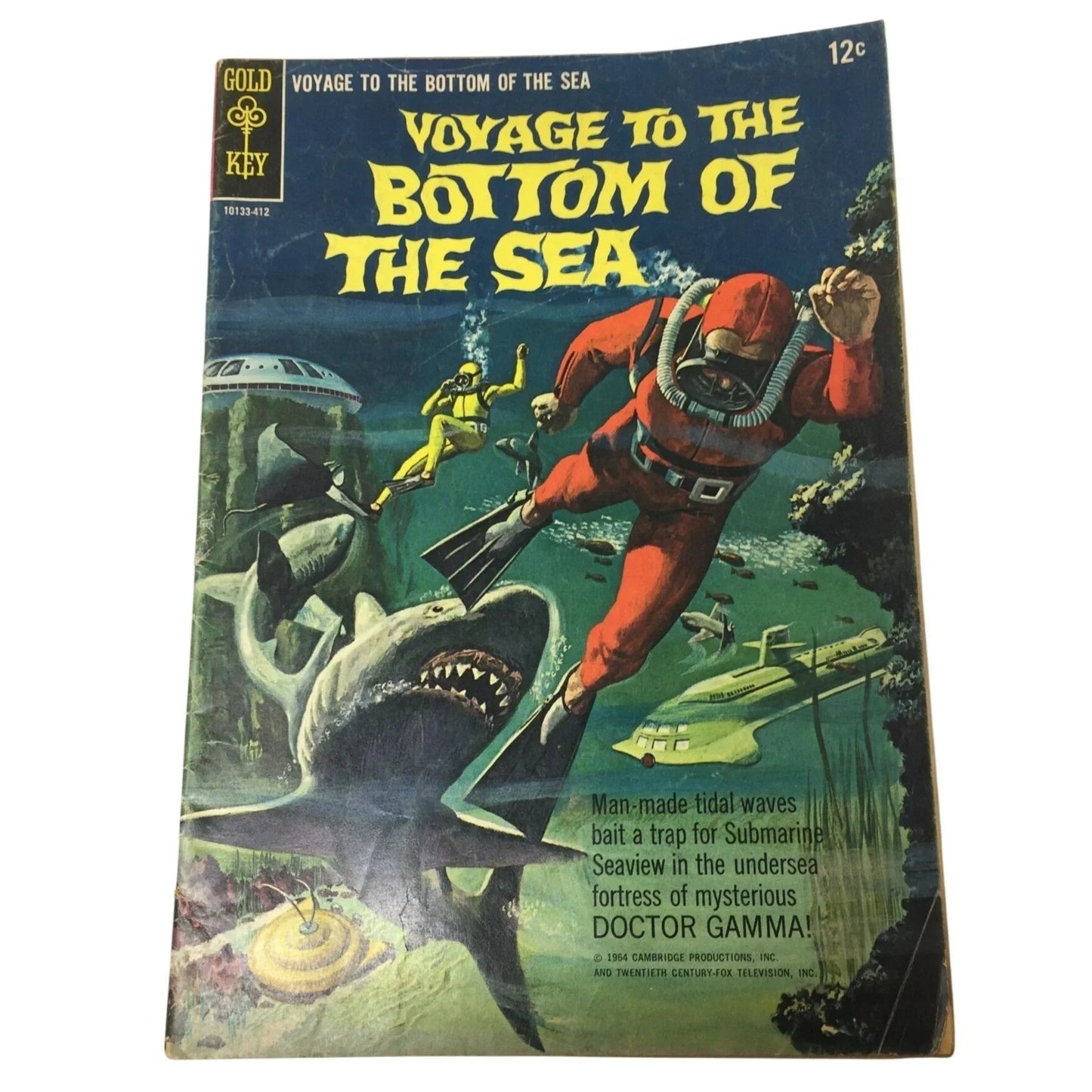 ''Voyage to the Bottom of the Sea'' Gold Key Comic Book - A+ Stuff - comic books - A+ Stuff