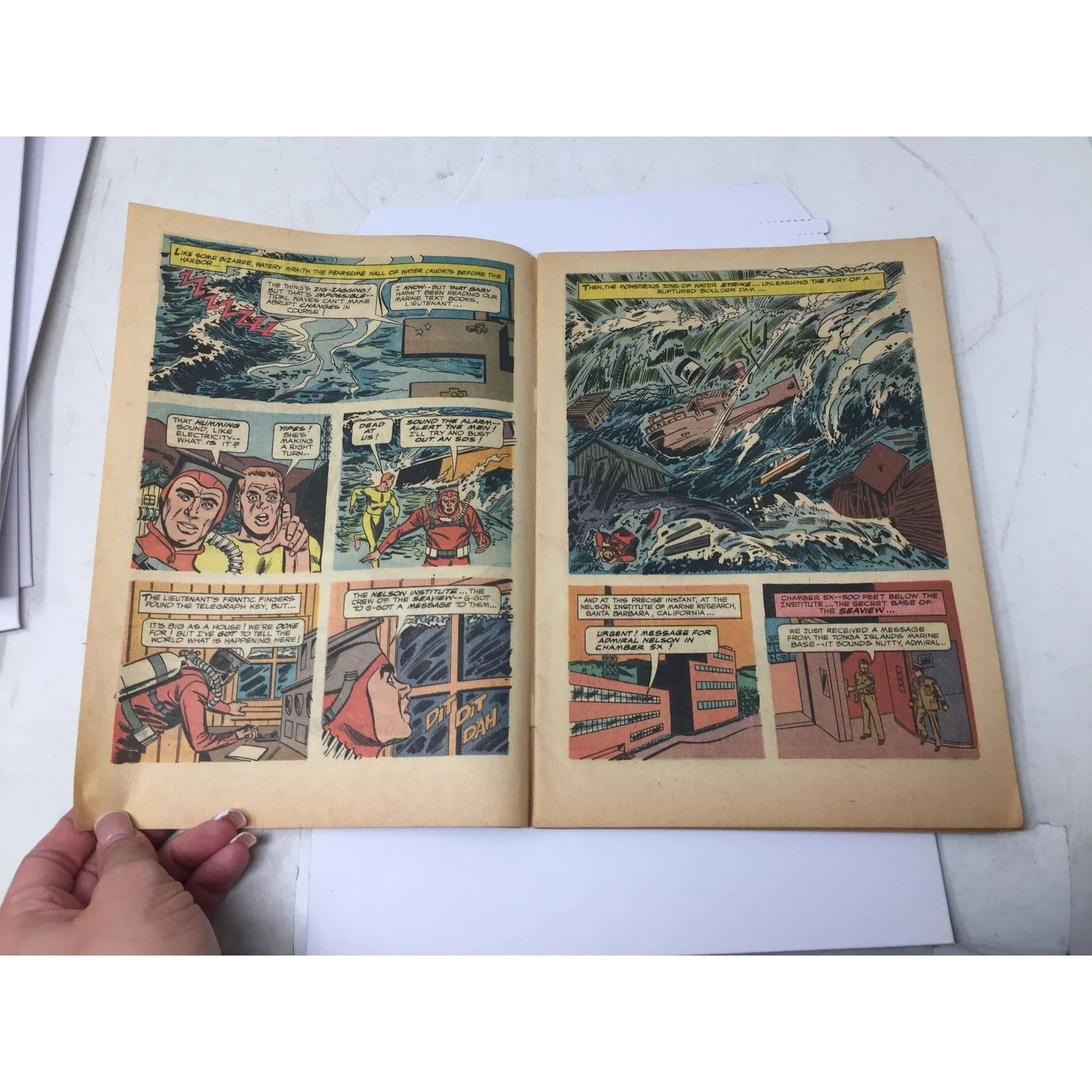 ''Voyage to the Bottom of the Sea'' Gold Key Comic Book - A+ Stuff - comic books - A+ Stuff