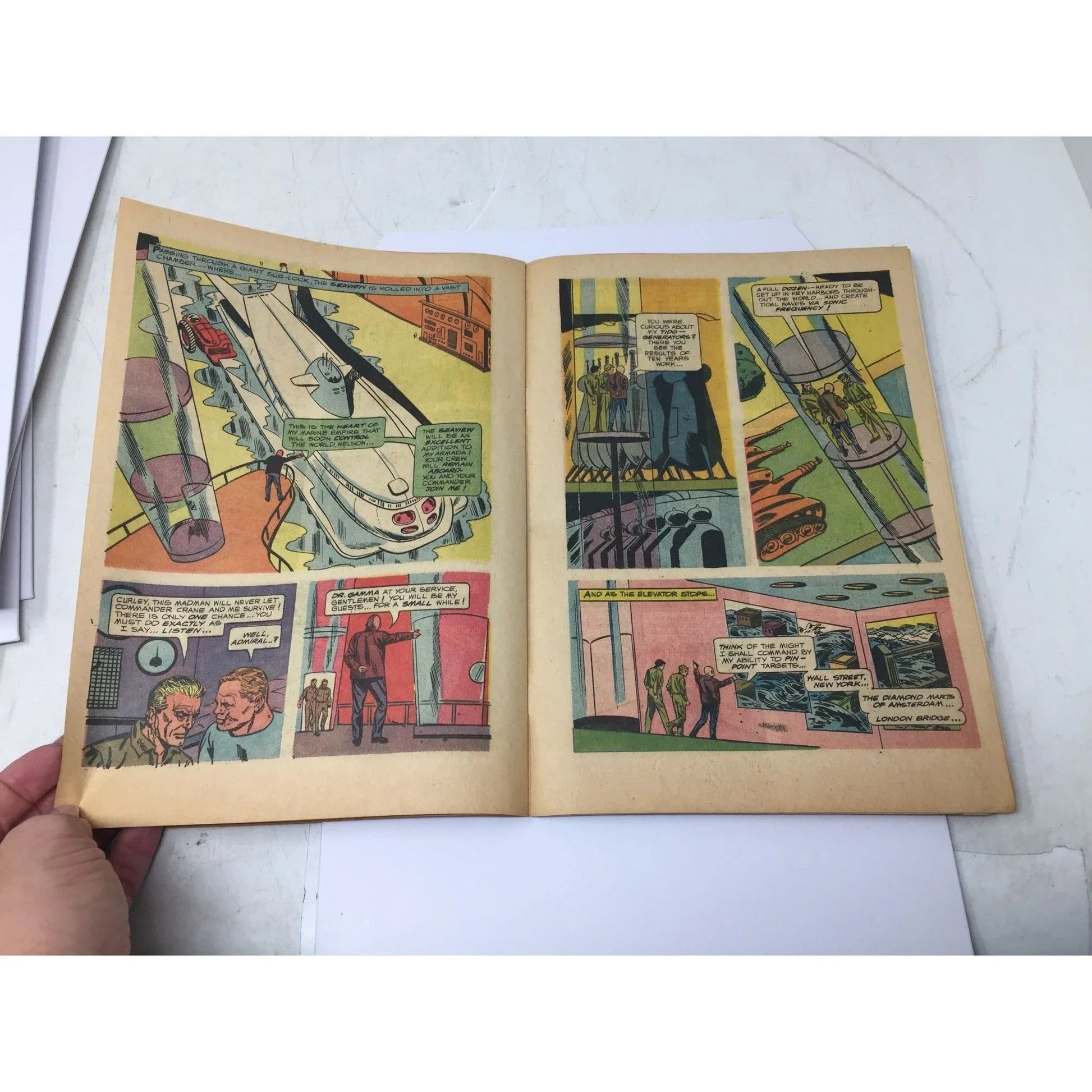 ''Voyage to the Bottom of the Sea'' Gold Key Comic Book - A+ Stuff - comic books - A+ Stuff