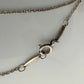 Tiffany & Co Open Heart Necklace in Sterling Silver with Dust Bag & Box