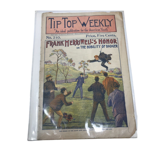 Antique Tip Top Weekly No 210 ''An ideal publication for the American Youth''