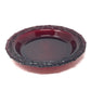 Vintage Avon 1876 Cape Cod Ruby Red Glass Rim Pie Plate  (10 5/8") Avon  A+ Stuff