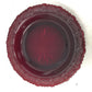 Vintage Avon 1876 Cape Cod Ruby Red Glass Rim Pie Plate  (10 5/8") Avon  A+ Stuff