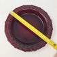Vintage Avon 1876 Cape Cod Ruby Red Glass Rim Pie Plate  (10 5/8") Avon  A+ Stuff