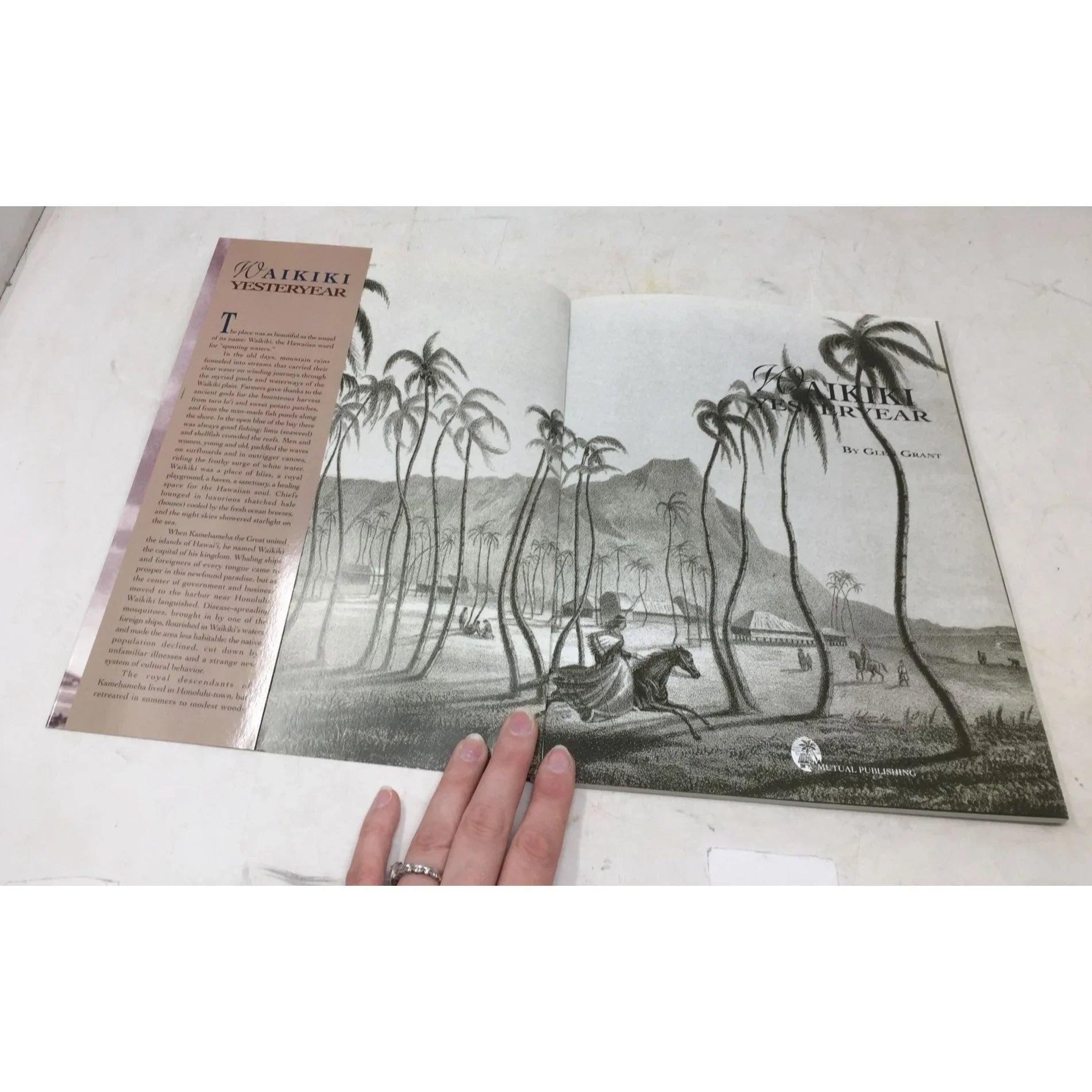 Waikiki Yesteryear by Glen Grant Softcover Book - A+ Stuff - Books - A+ Stuff