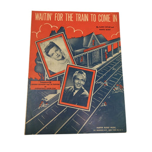 ''Waitin' For The Train To Come in'' by Sunny Skylar and Martin Block