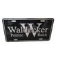 Waldecker Pontiac Buick License Plate - Black and Silver - A+ Stuff - Auto Part - A+ Stuff