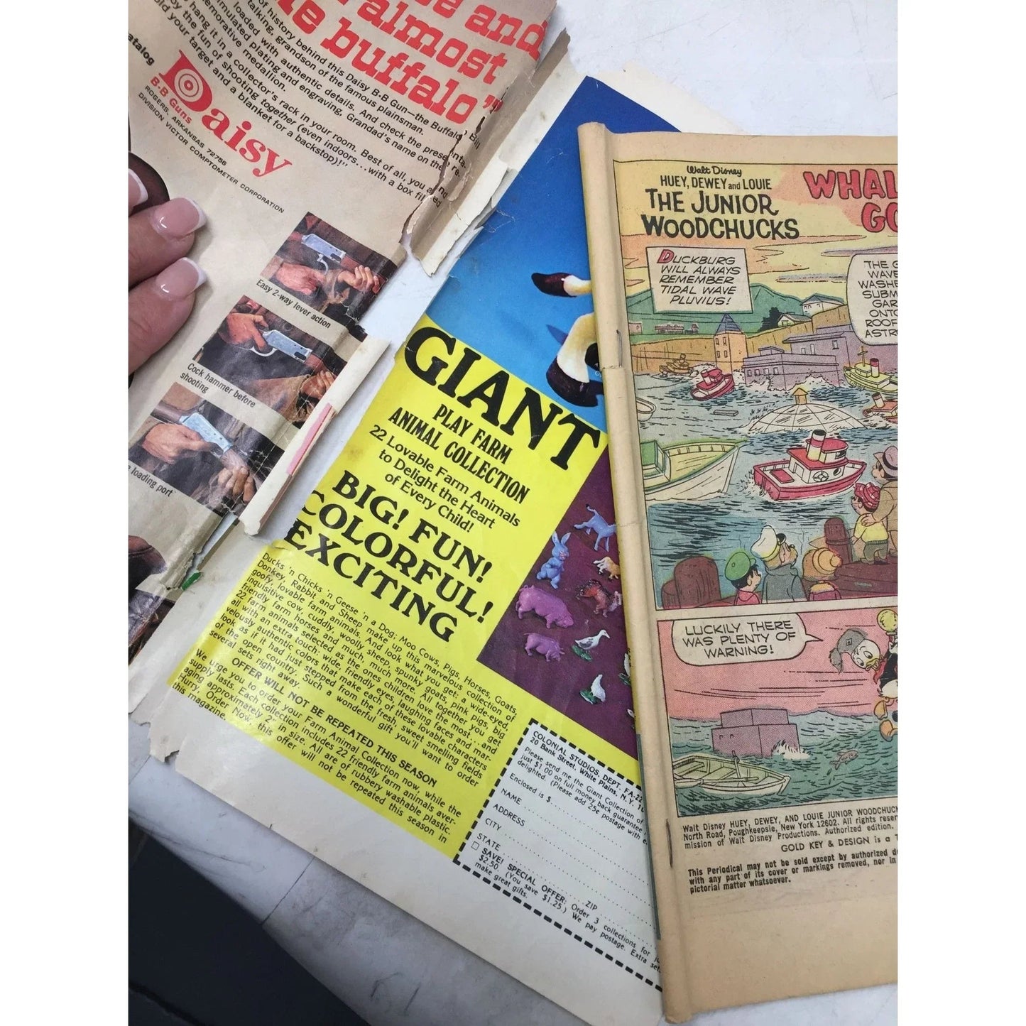 ''Walt Disney Huey, Dewey and Louie Junior Woodchucks'' - Walt Disney productions - comic books - A+ Stuff