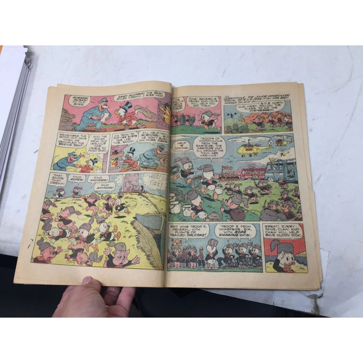 ''Walt Disney Huey, Dewey and Louie Junior Woodchucks'' - Walt Disney productions - comic books - A+ Stuff