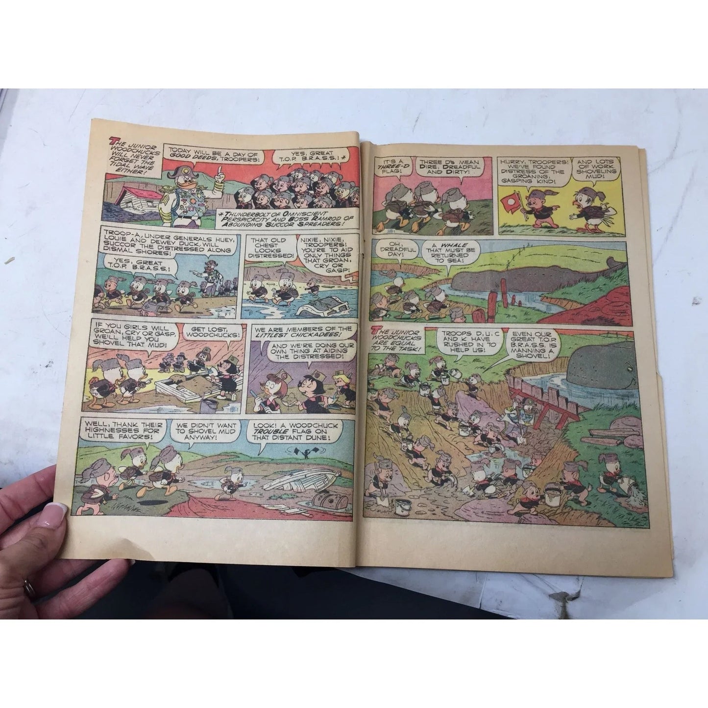 ''Walt Disney Huey, Dewey and Louie Junior Woodchucks'' - Walt Disney productions - comic books - A+ Stuff