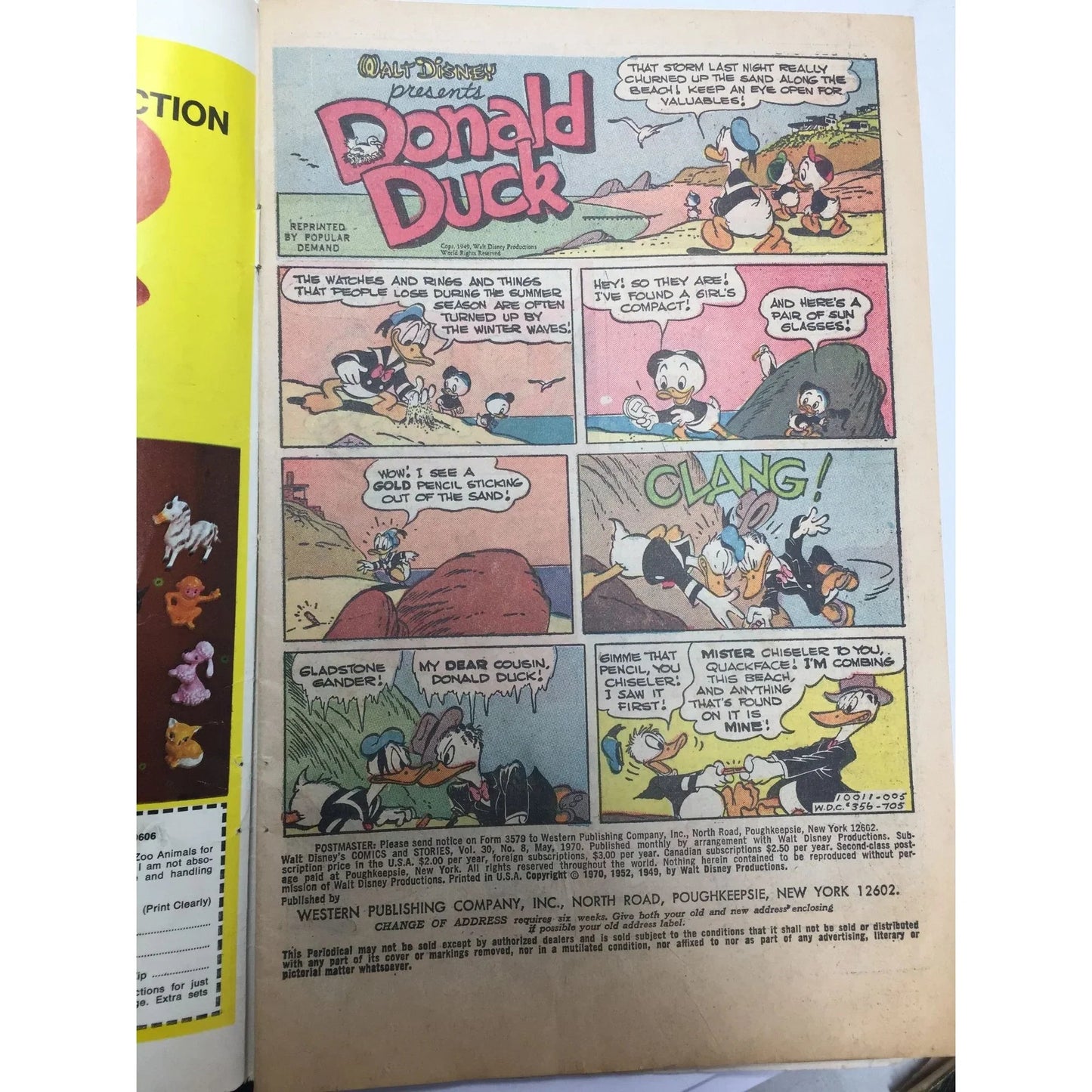 Walt Disney's Comics and Stories 356 Gold Key Comics Comic Book - Walt Disney Productions - comic books - A+ Stuff