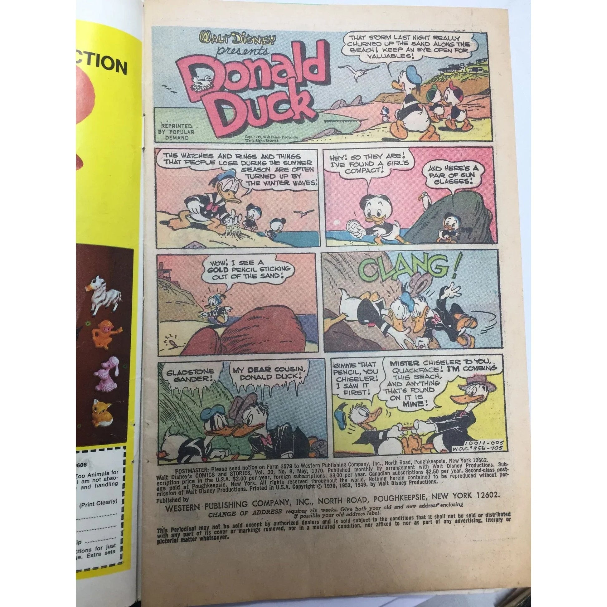 Walt Disney's Comics and Stories 356 Gold Key Comics Comic Book - Walt Disney Productions - comic books - A+ Stuff
