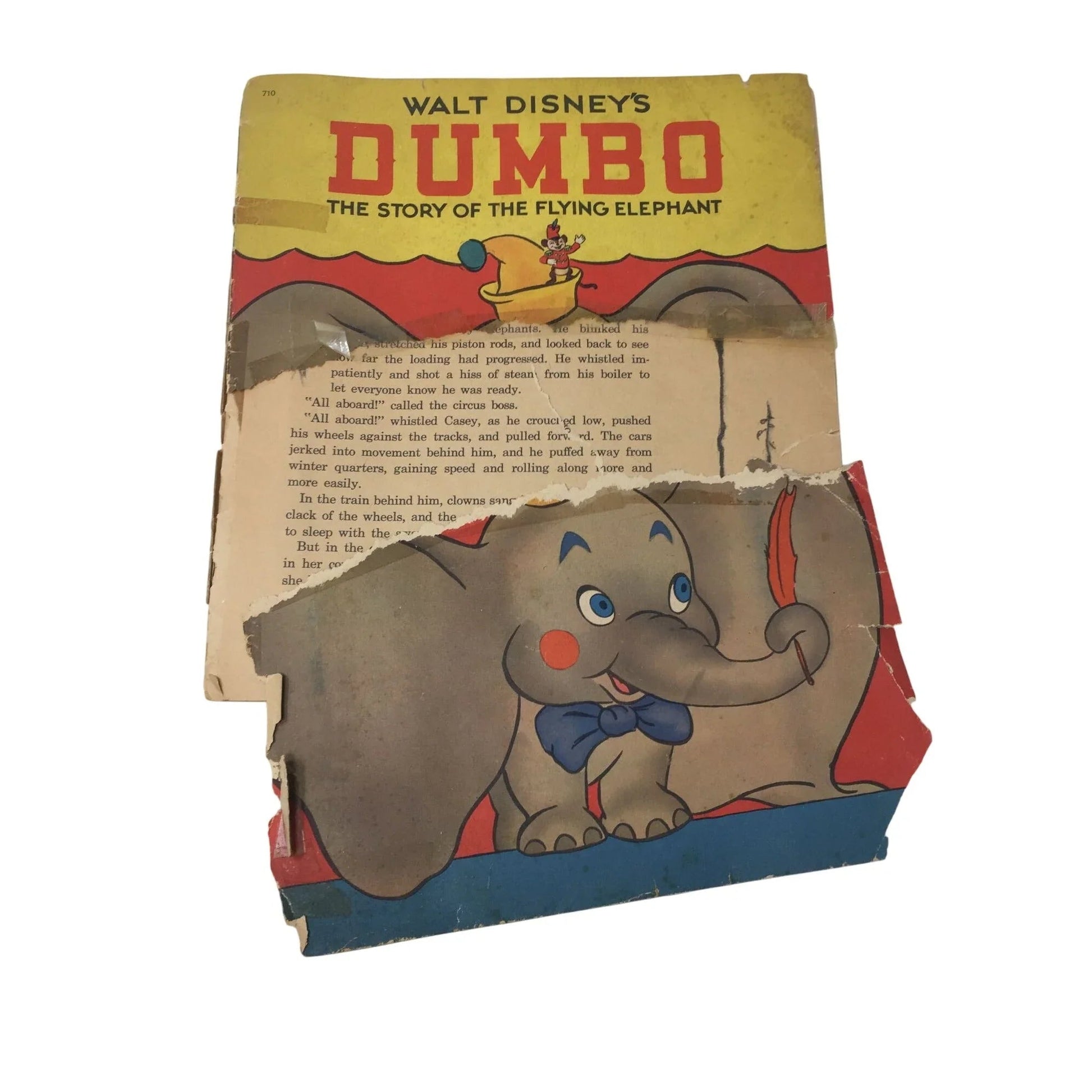''Walt Disney's DUMBO The Story of the Flying Elephant'' Paperback Book - A+ Stuff - Books - A+ Stuff