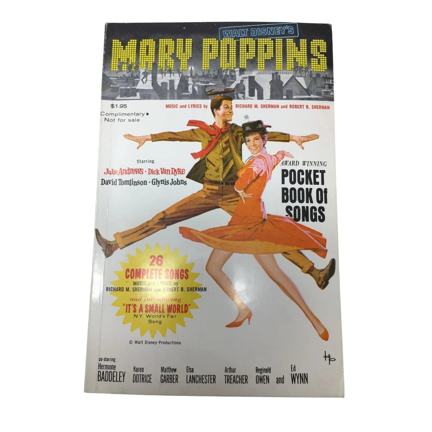 Walt Disney's Mary Poppins Pocketbook of Songs - A+ Stuff - Books - A+ Stuff