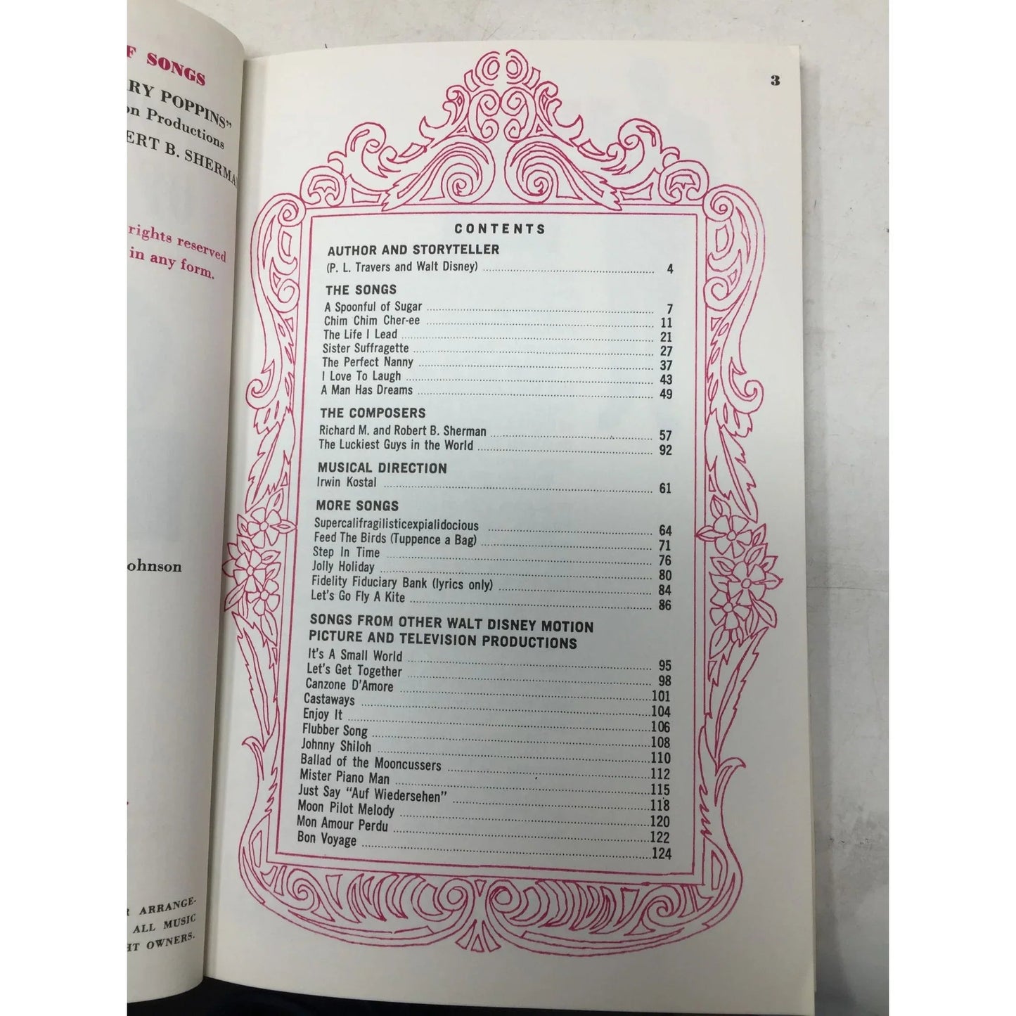 Walt Disney's Mary Poppins Pocketbook of Songs - A+ Stuff - Books - A+ Stuff