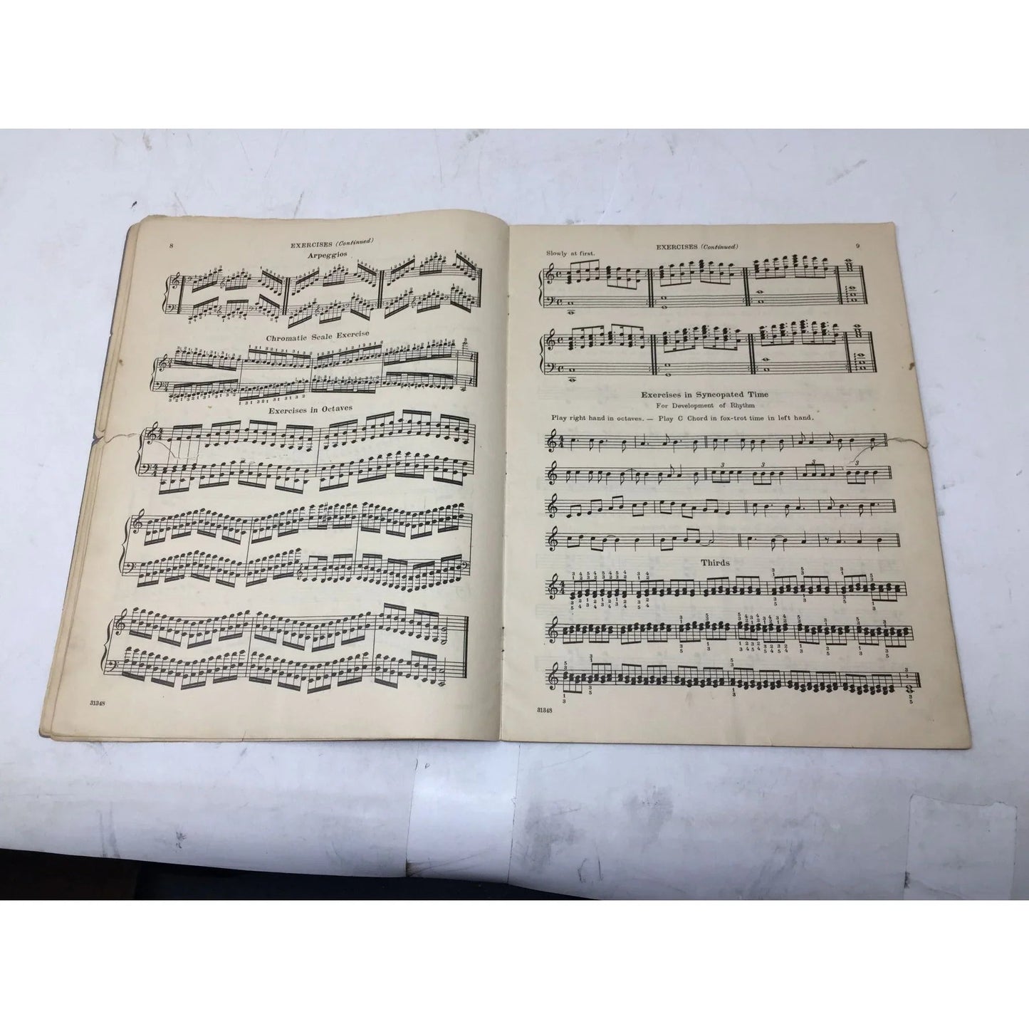 Walton Perkins Popular Piano Method (Jazz) Vintage Sheet music book - A+ Stuff - SHEET MUSIC - A+ Stuff