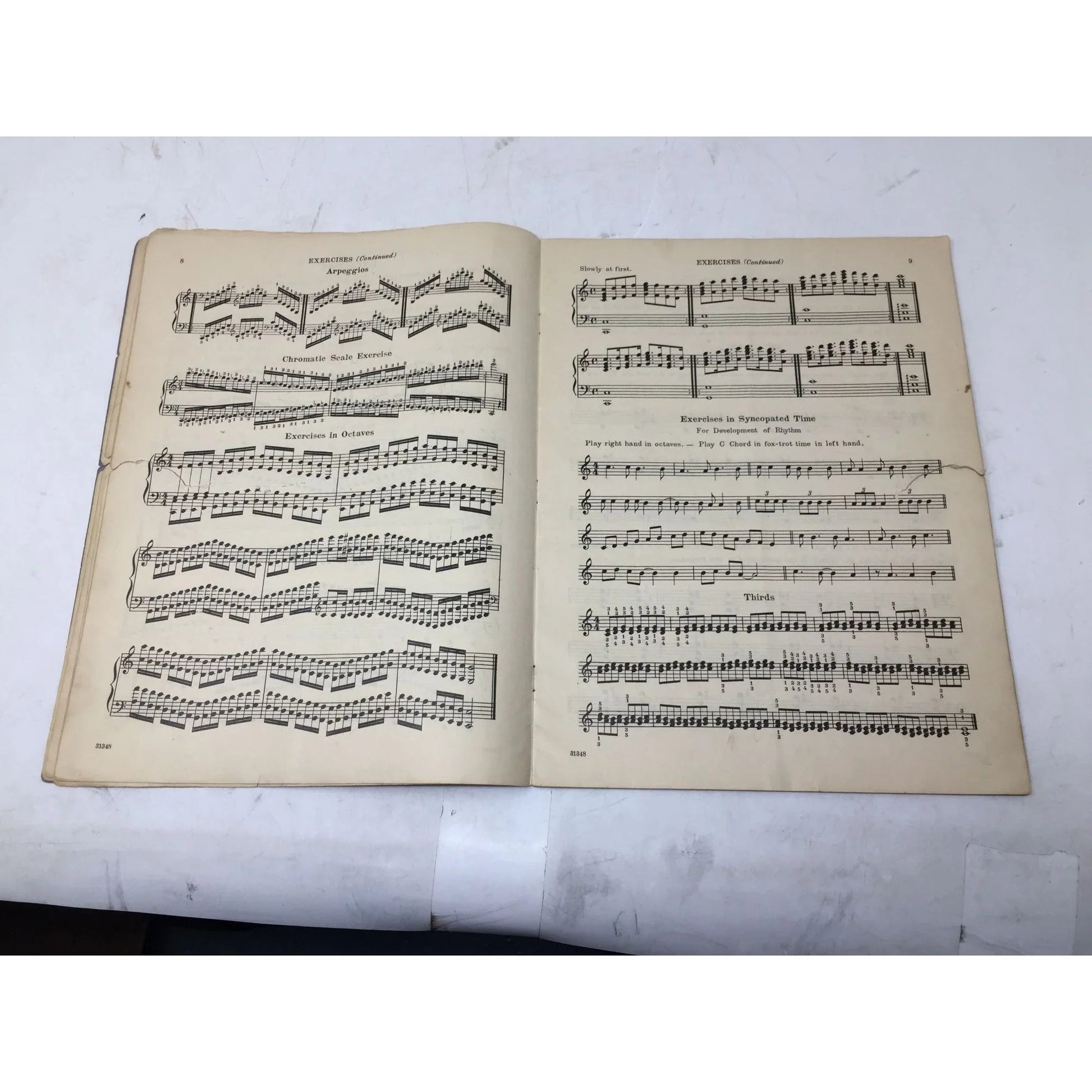 Walton Perkins Popular Piano Method (Jazz) Vintage Sheet music book - A+ Stuff - SHEET MUSIC - A+ Stuff