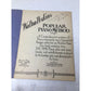 Walton Perkins Popular Piano Method (Jazz) Vintage Sheet music book - A+ Stuff - SHEET MUSIC - A+ Stuff