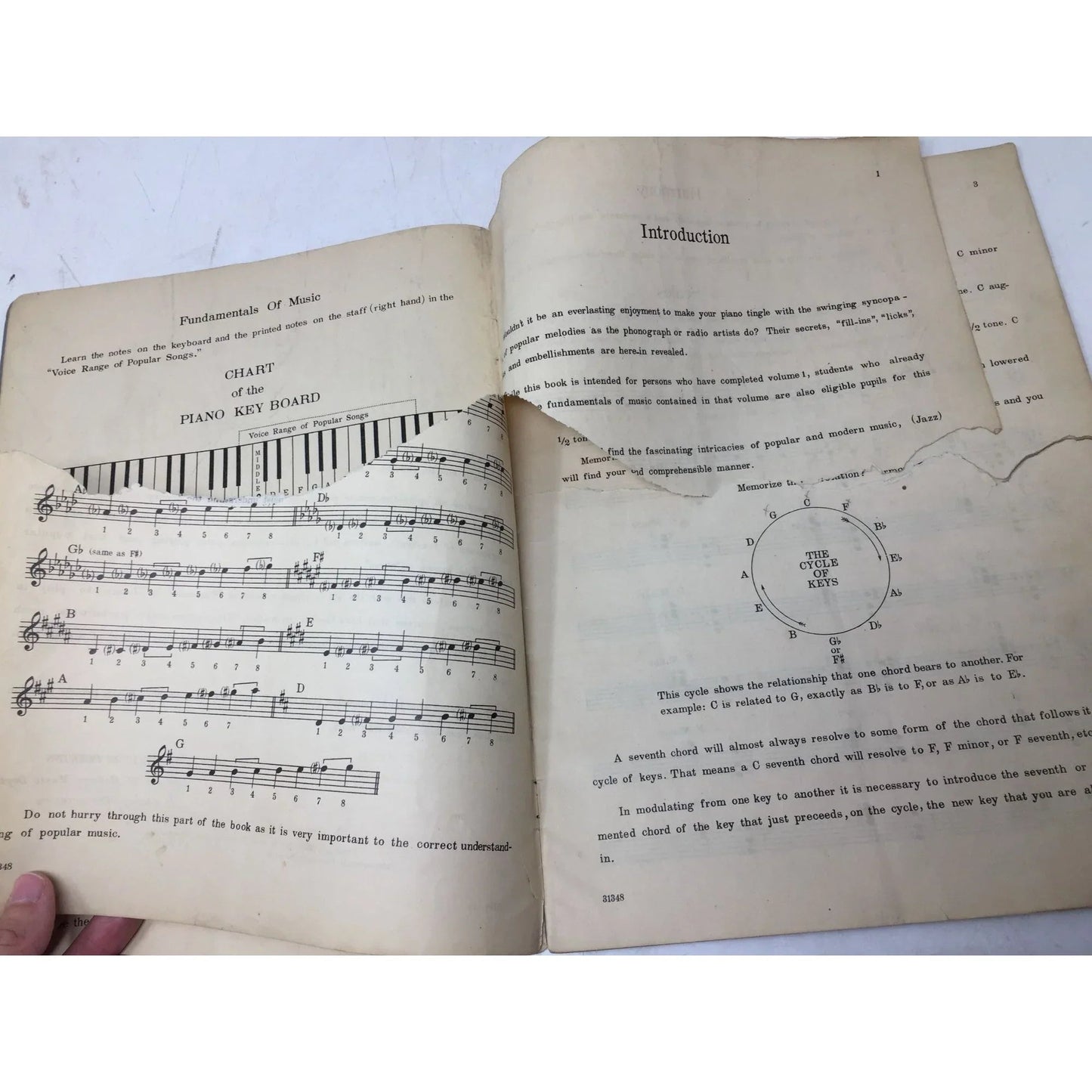 Walton Perkins Popular Piano Method (Jazz) Vintage Sheet music book - A+ Stuff - SHEET MUSIC - A+ Stuff