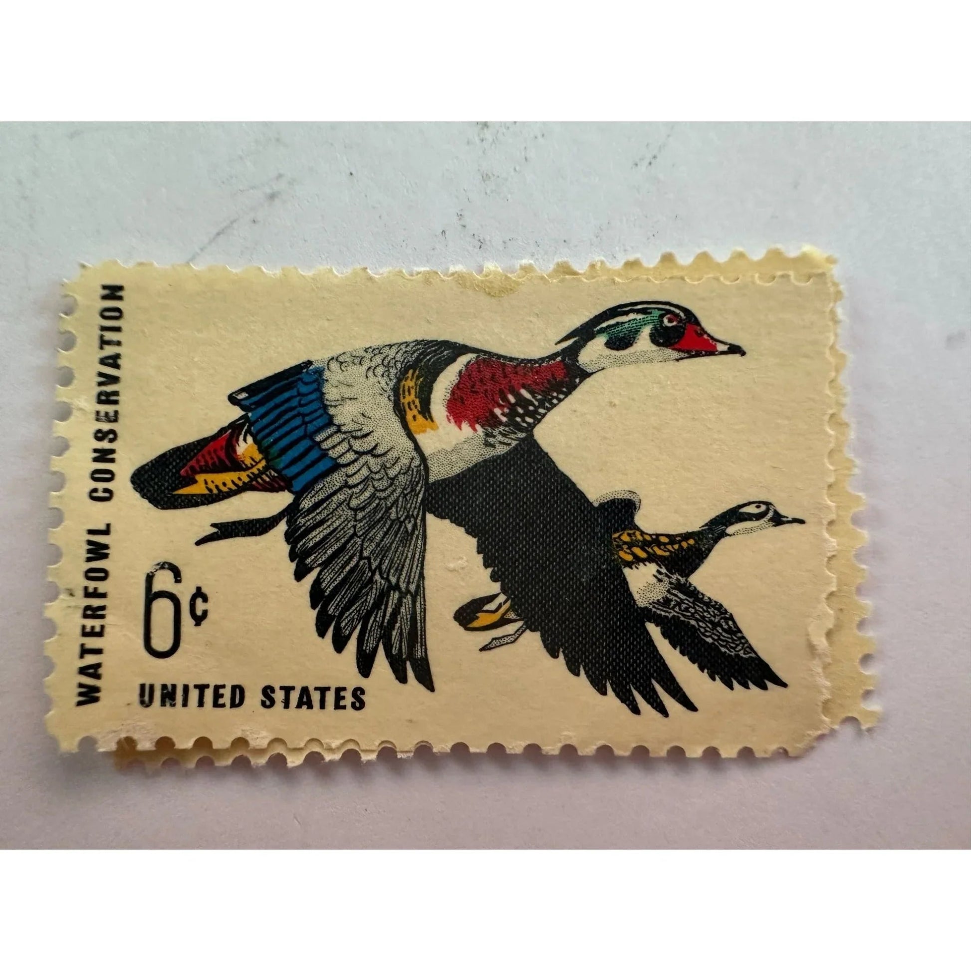 Waterfowl Conservation and Alabama United States 6 Cent Postage stamps - A+ Stuff - Stamp - A+ Stuff