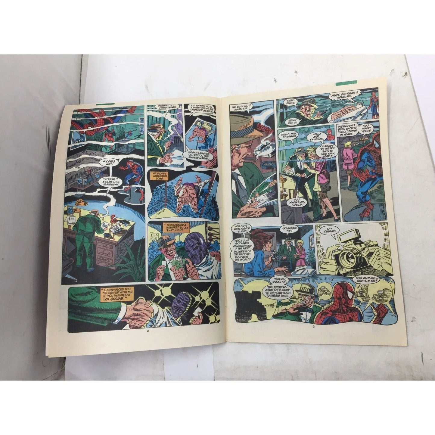 ''Web of Spiderman'' Vintage Marvel Comics Spiderman Comic Book - A+ Stuff - comic book - A+ Stuff
