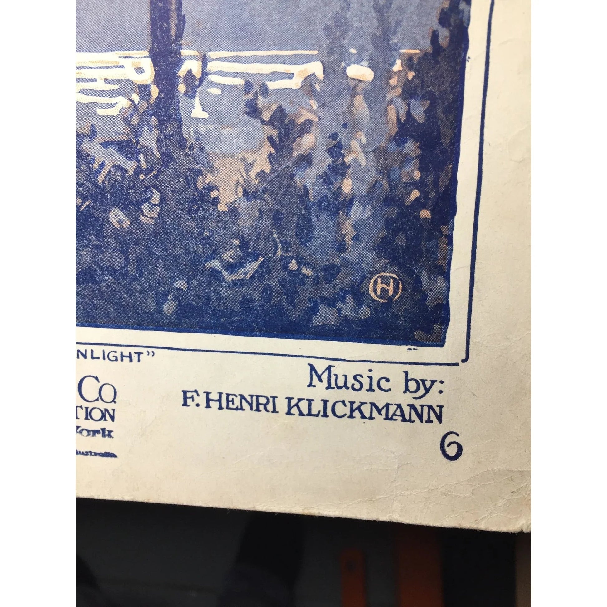''Weeping Willow Lane'' Vintage Sheet Music Book - A+ Stuff - SHEET MUSIC - A+ Stuff
