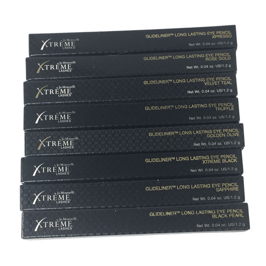 Xtreme Lashes Glideliner Long Lasting Eye pencils (8 total) and Pencil Sharpener