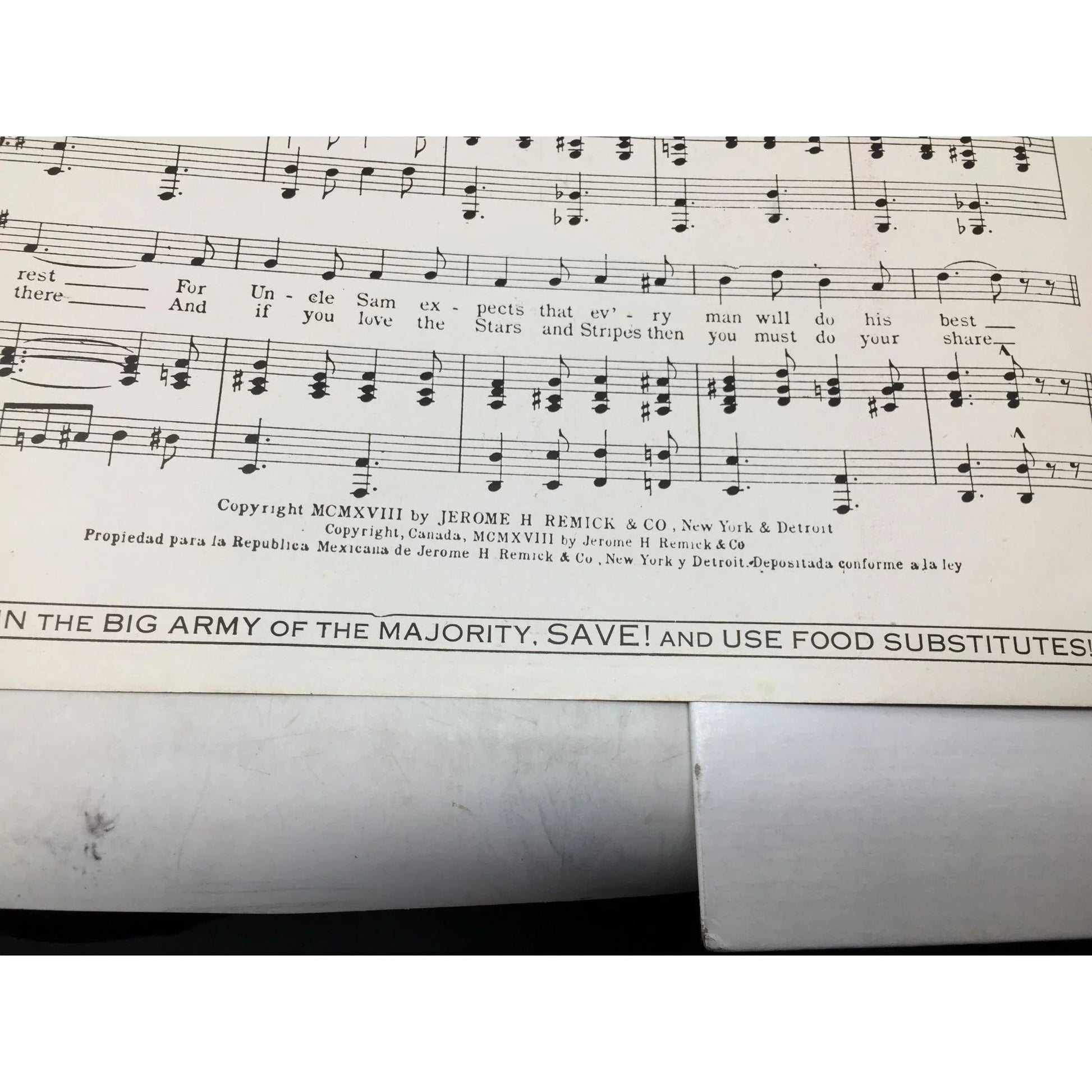 ''WHAT ARE YOU GOING TO DO TO HELP THE BOYS?'' Sheet Music book - A+ Stuff - sheet music - A+ Stuff