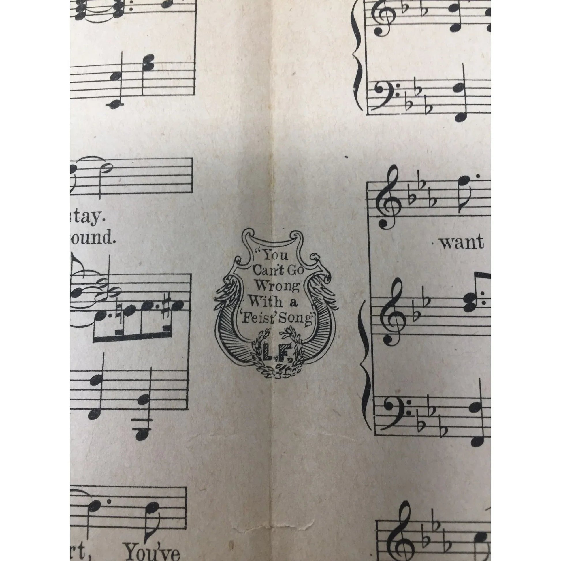 ''What do you want to make those eyes at me for'' Vintage Sheet Music - A+ Stuff - SHEET MUSIC - A+ Stuff