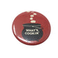 What's Cookin' Collectible Red Pin - A+ Stuff - pin - A+ Stuff