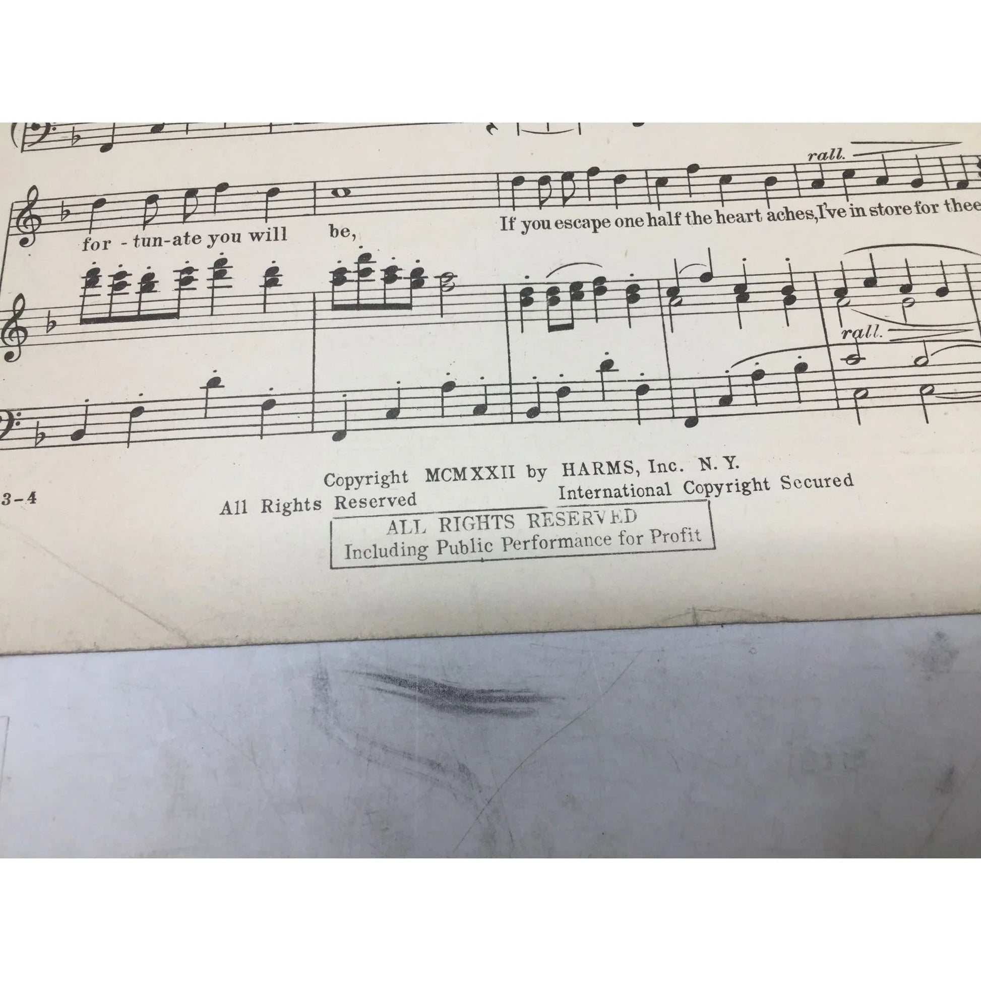 ''When Hearts are Young The Lady in Ermine'' Sheet Music Book - A+ Stuff - SHEET MUSIC - A+ Stuff