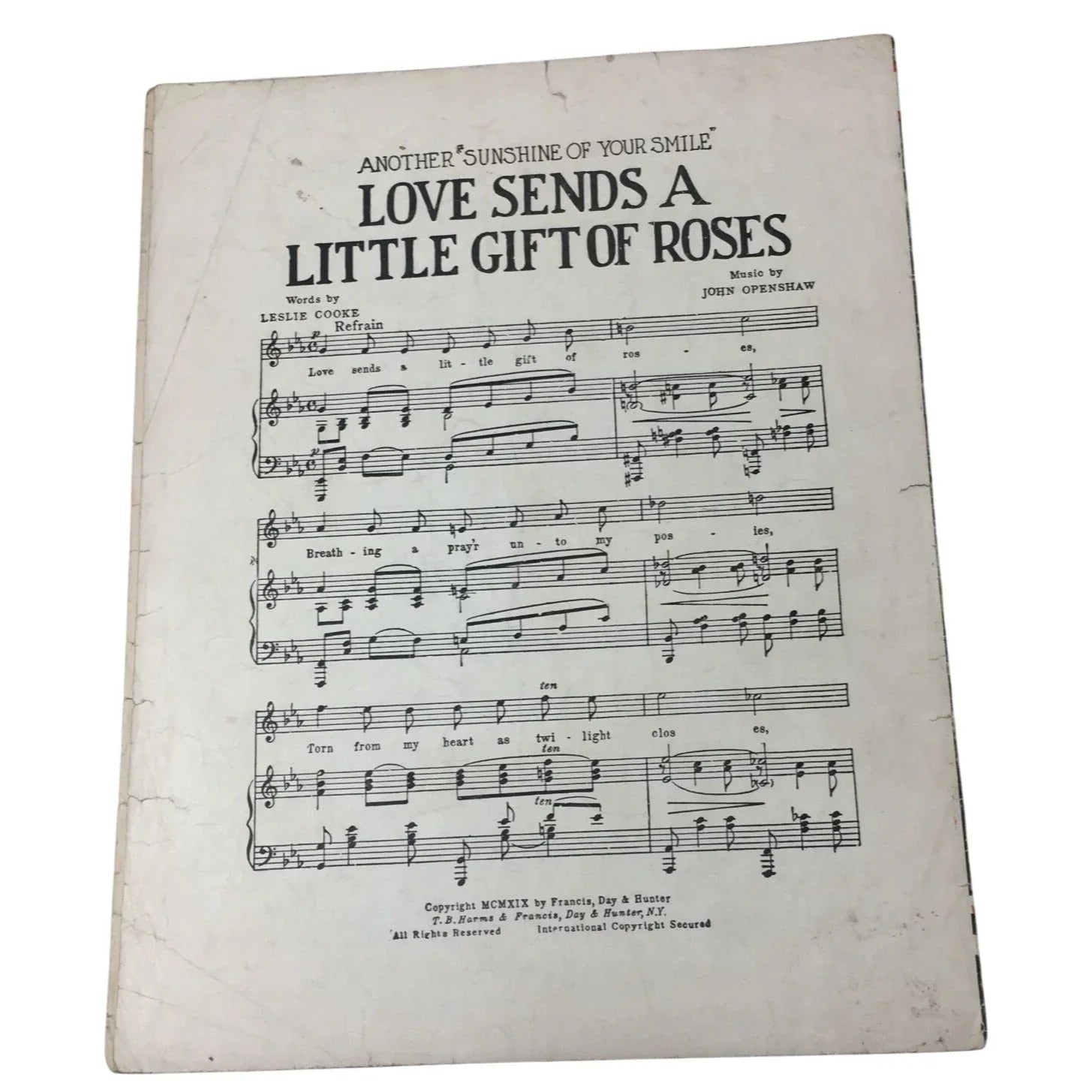 ''When Hearts are Young The Lady in Ermine'' Sheet Music Book - A+ Stuff - SHEET MUSIC - A+ Stuff