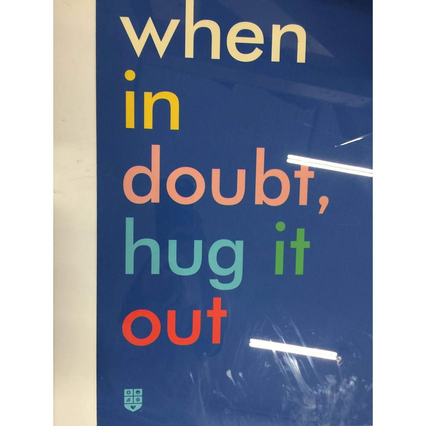 ''When in doubt, hug it out'' Art.com Wall Hanging/Wall Art by Patsy C. - art.com - Posters, Prints, & Visual Artwork - A+ Stuff
