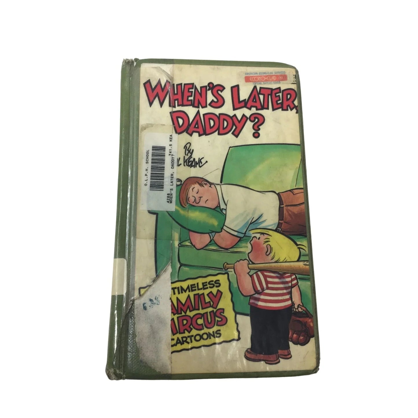 ''When's Later, Daddy?'' by Bil Keane Hardcover Vintage Book - A+ Stuff