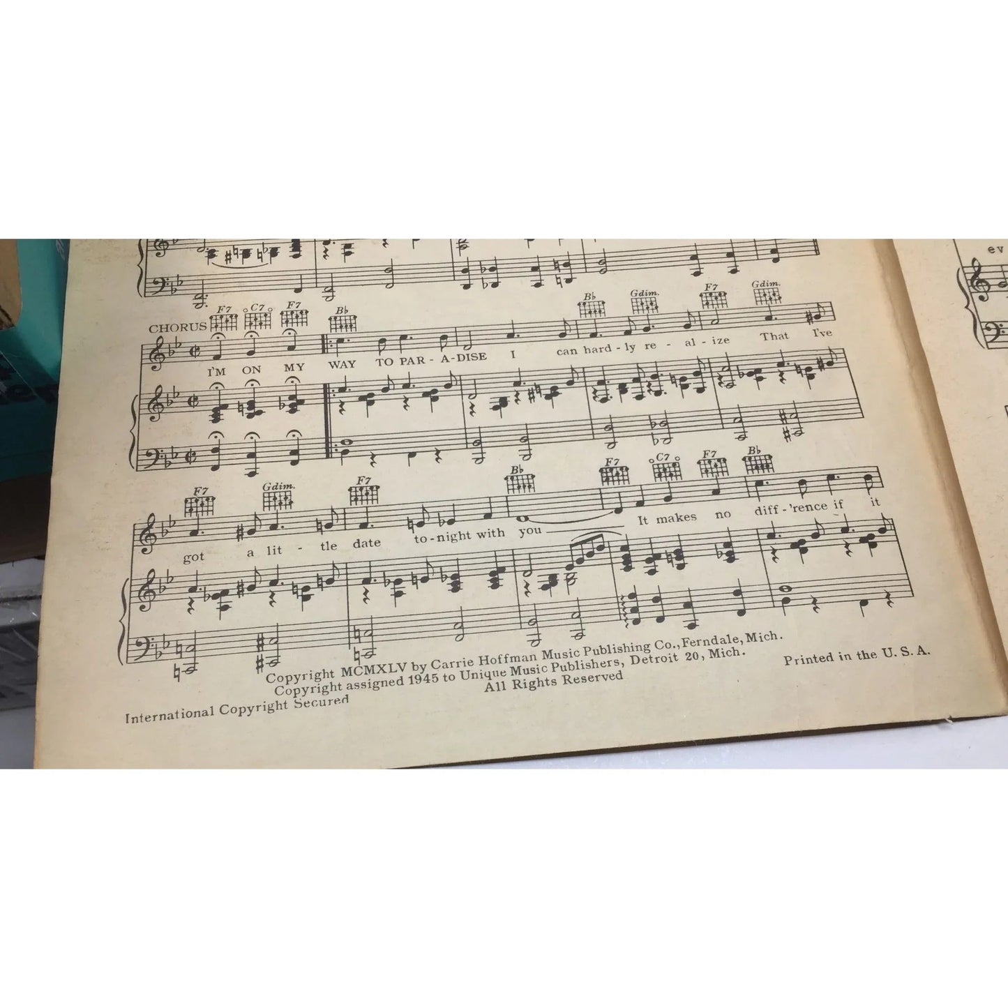 ''Where the apple blossoms fall'' Vintage Sheet music book - A+ Stuff - SHEET MUSIC - A+ Stuff