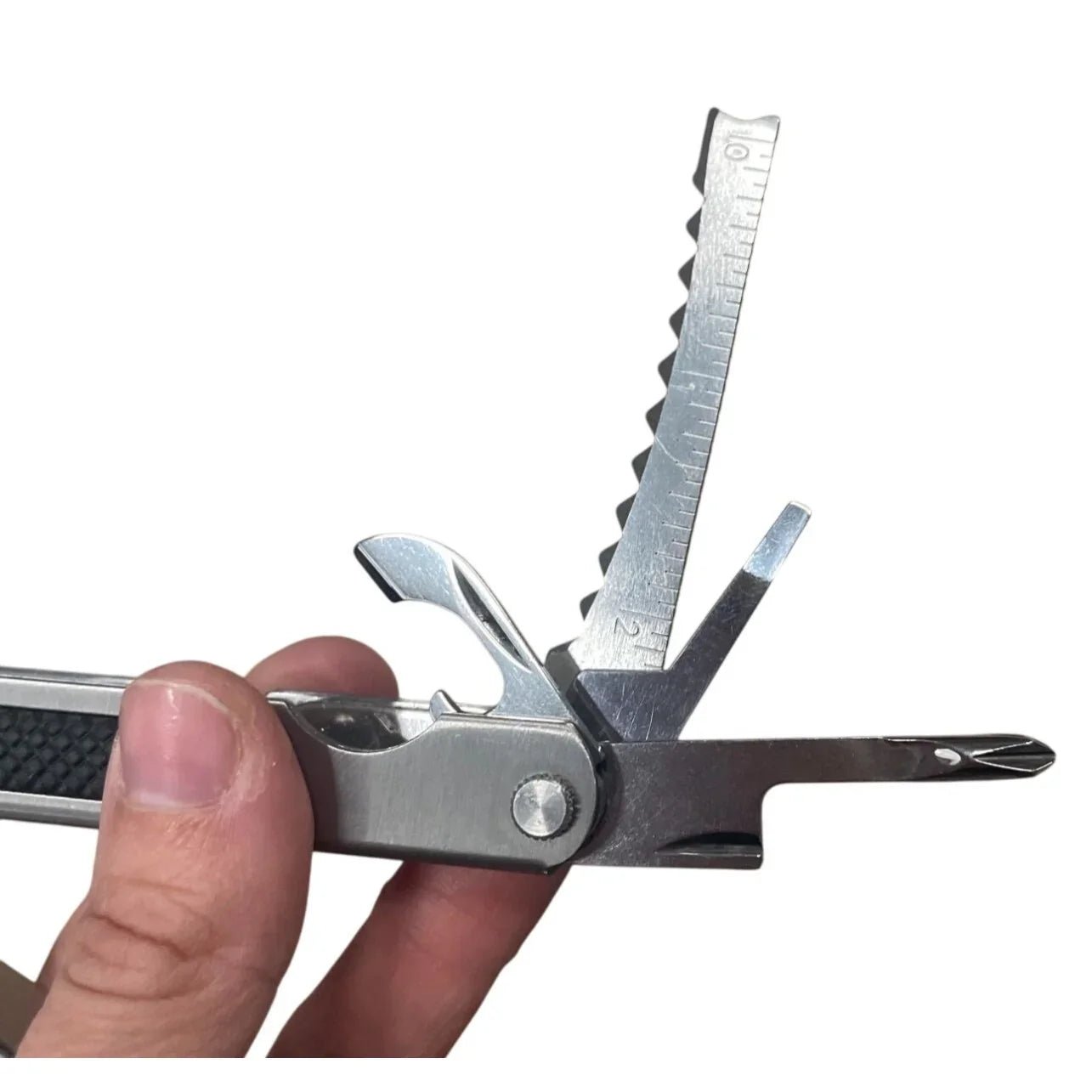 Winchester Black and Silver Multi - Tool Folding Pocket Knife with Holder - Winchester - Tools - A+ Stuff
