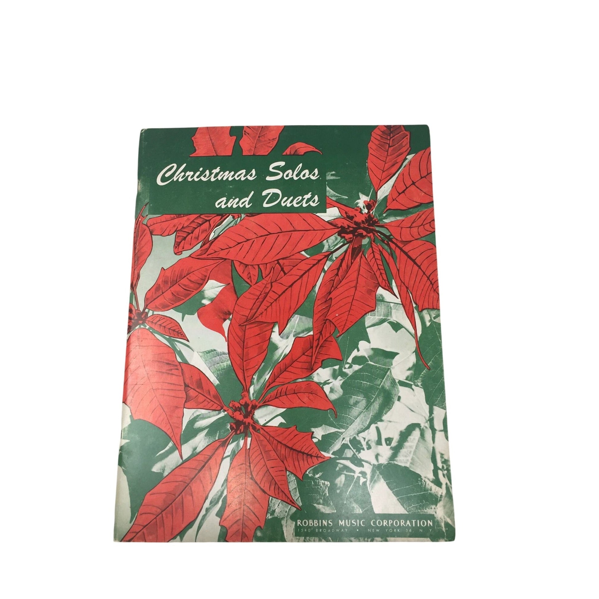 vintage 1949 songbook titled Christmas Solos and Duets arranged A+ Stuff  A+ Stuff Sheet Music