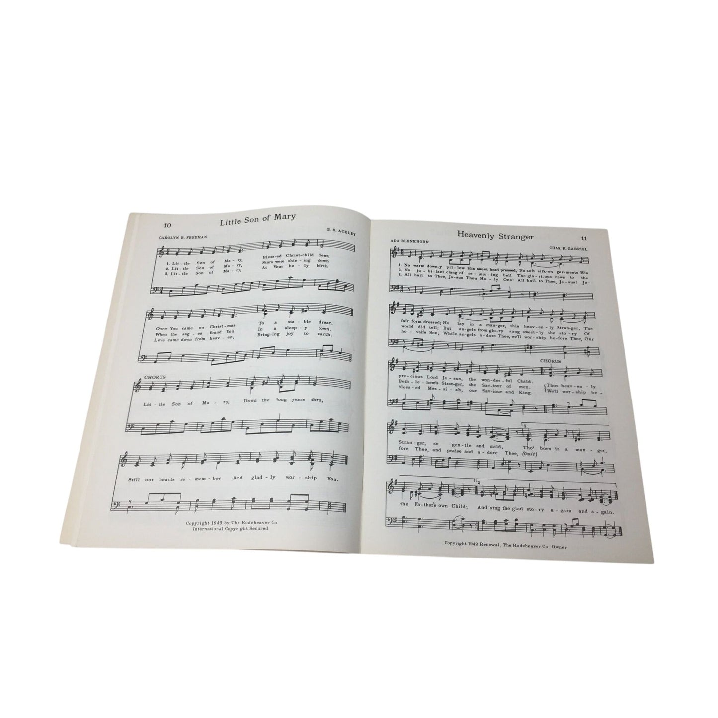 vintage 1949 songbook titled Christmas Solos and Duets arranged A+ Stuff  A+ Stuff Sheet Music