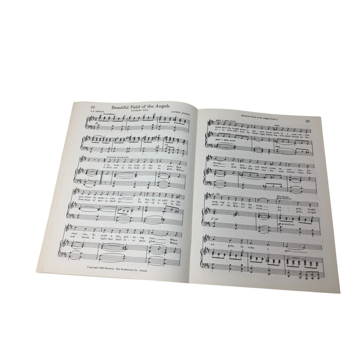vintage 1949 songbook titled Christmas Solos and Duets arranged A+ Stuff  A+ Stuff Sheet Music
