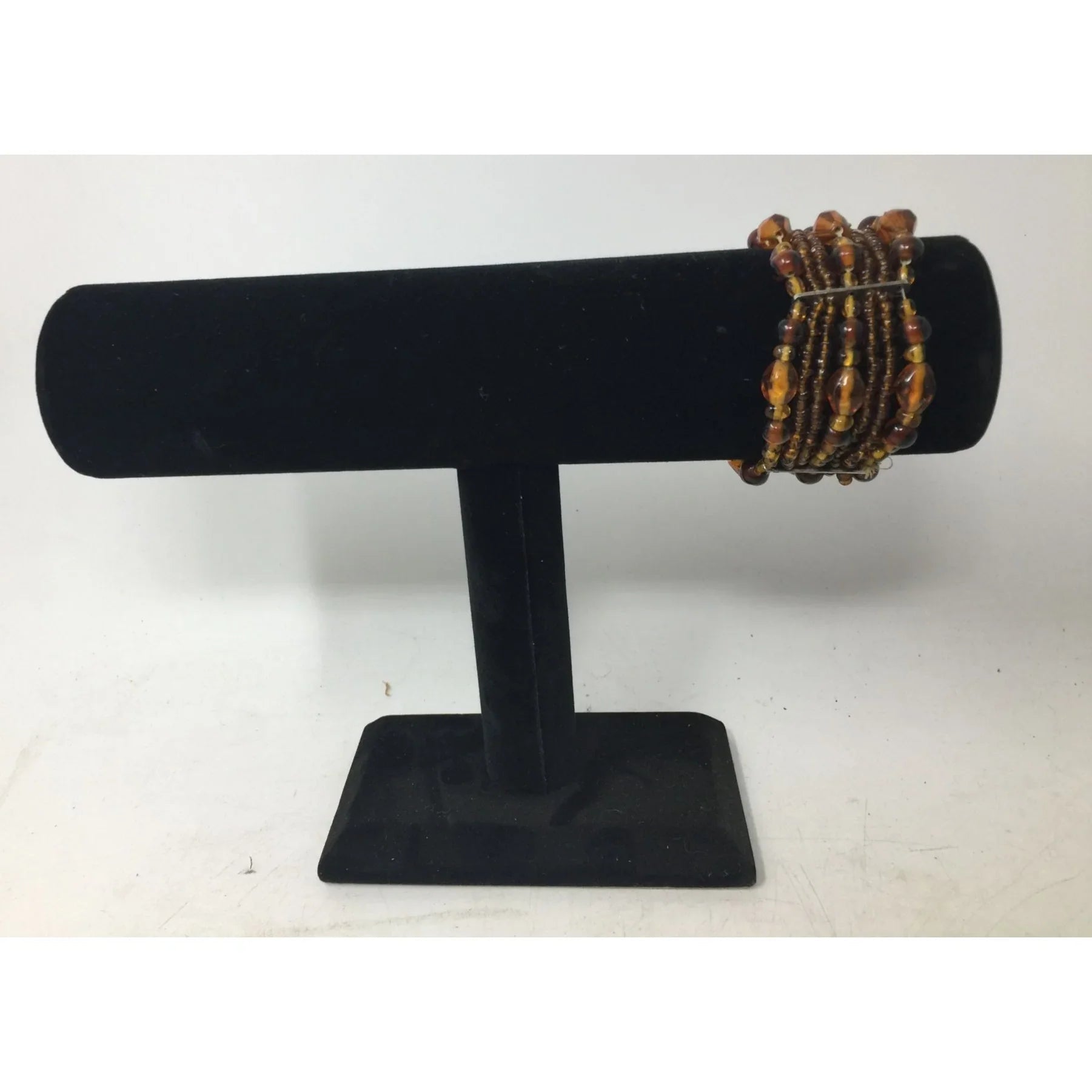 Women's Amber Colored Mixed Bead Bracelet - A+ Stuff - Bracelet - A+ Stuff